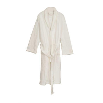 Women's Soft Fleece Robe  Warm Bathrobe